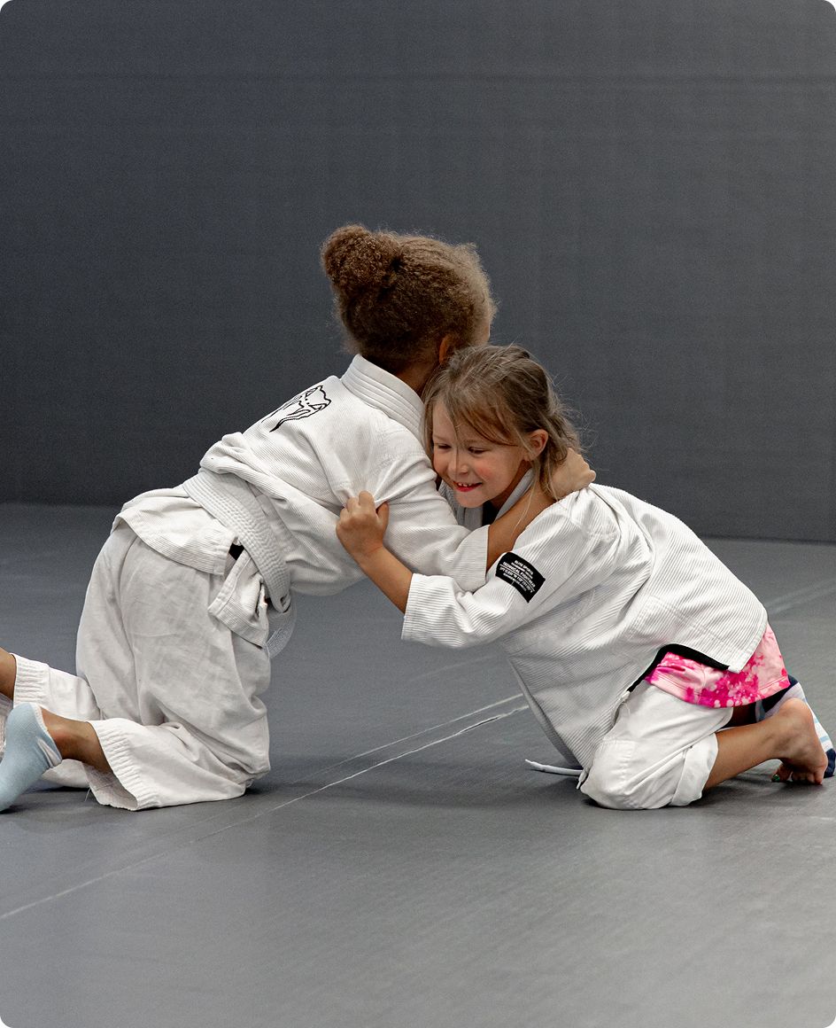 Age-appropriate grappling and positional awareness