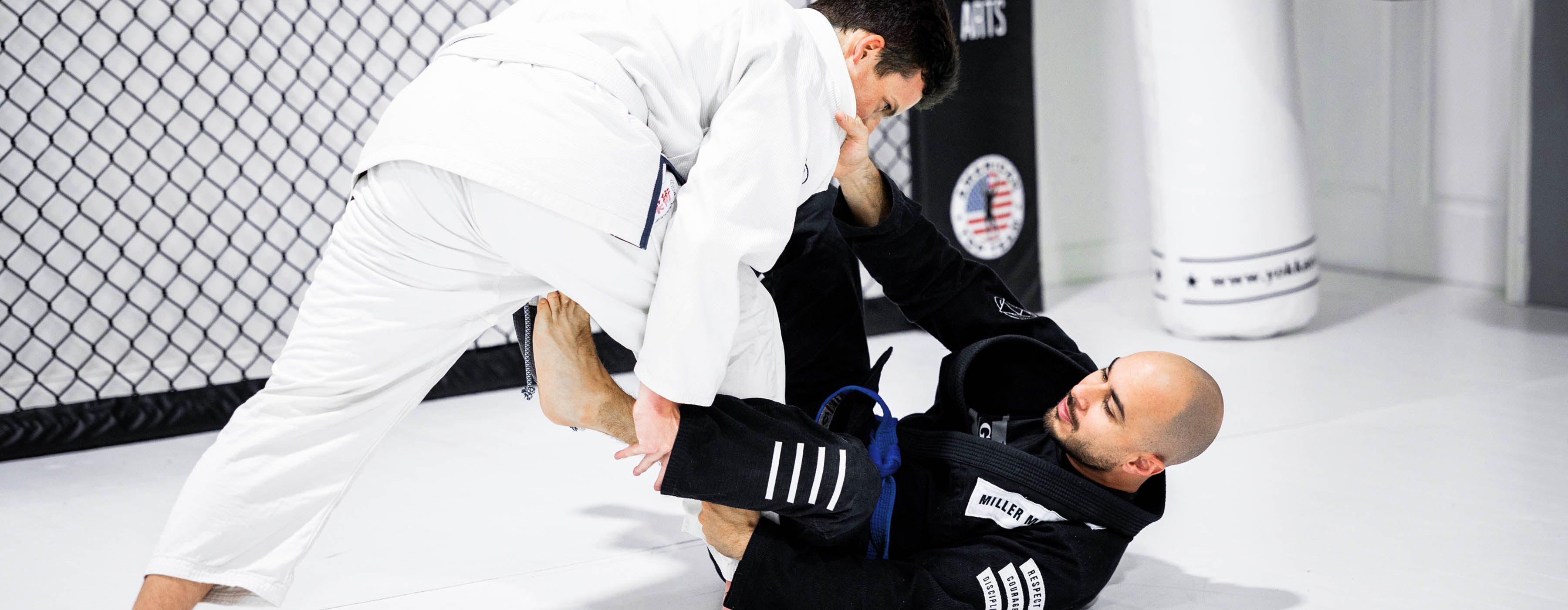 Brazilian Jiu-Jitsu training at Miller Martial Arts