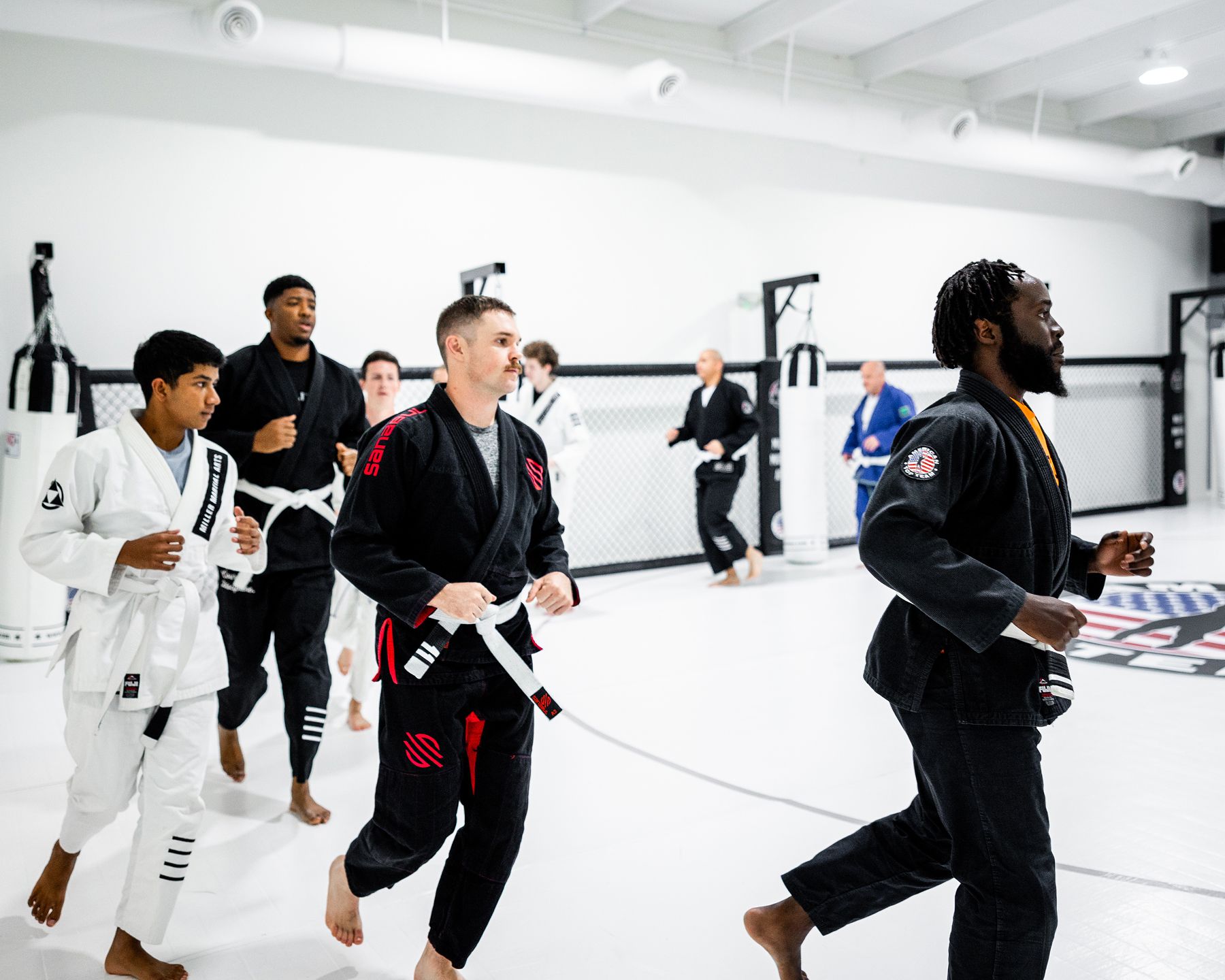 Training at Miller Martial Arts