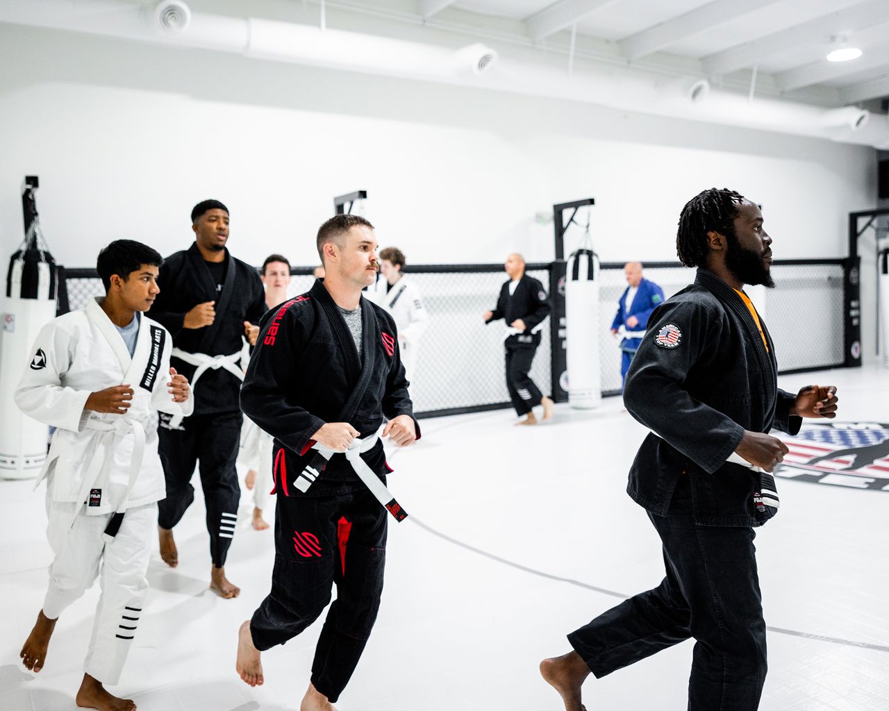 Training at Miller Martial Arts